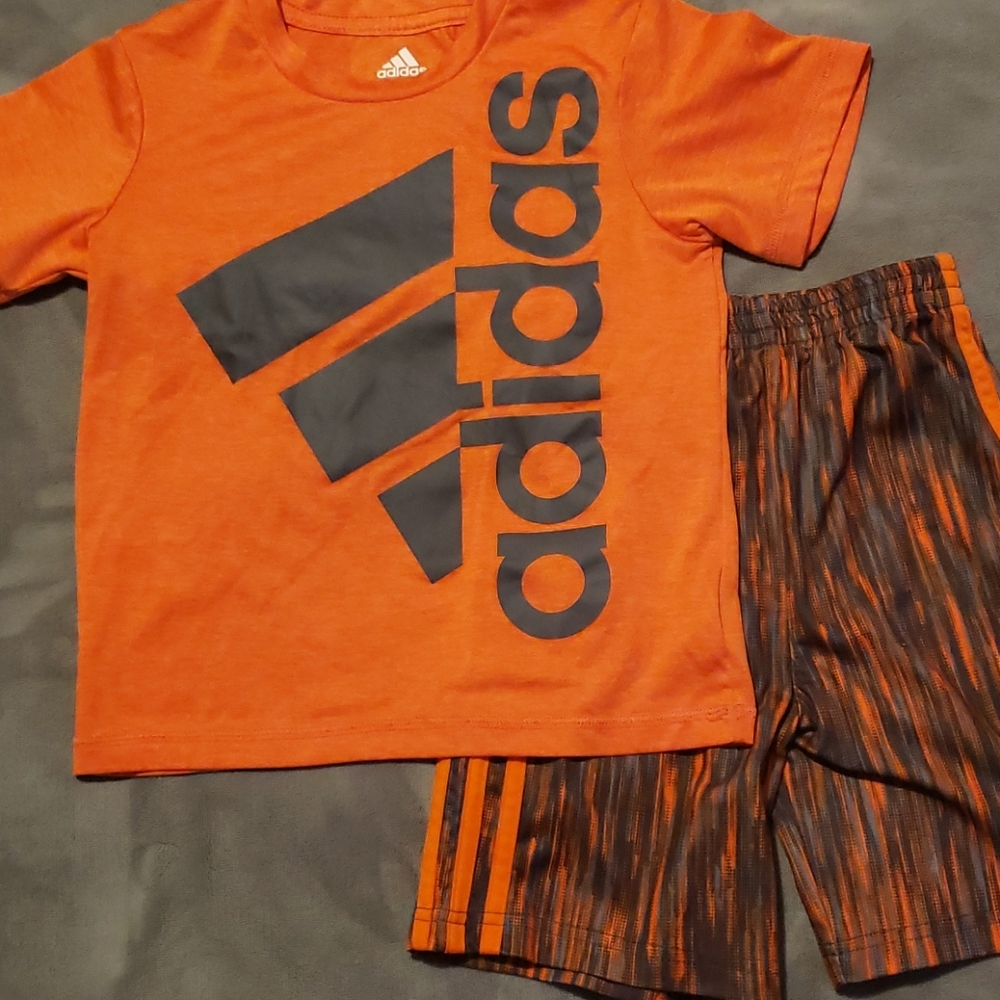 Size 5 Adidas Tshirt/Short Set